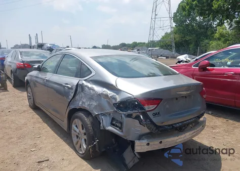 2016 Chrysler 200 Limited from USA, damaged, VIN 1C3CCCAB7GN159251